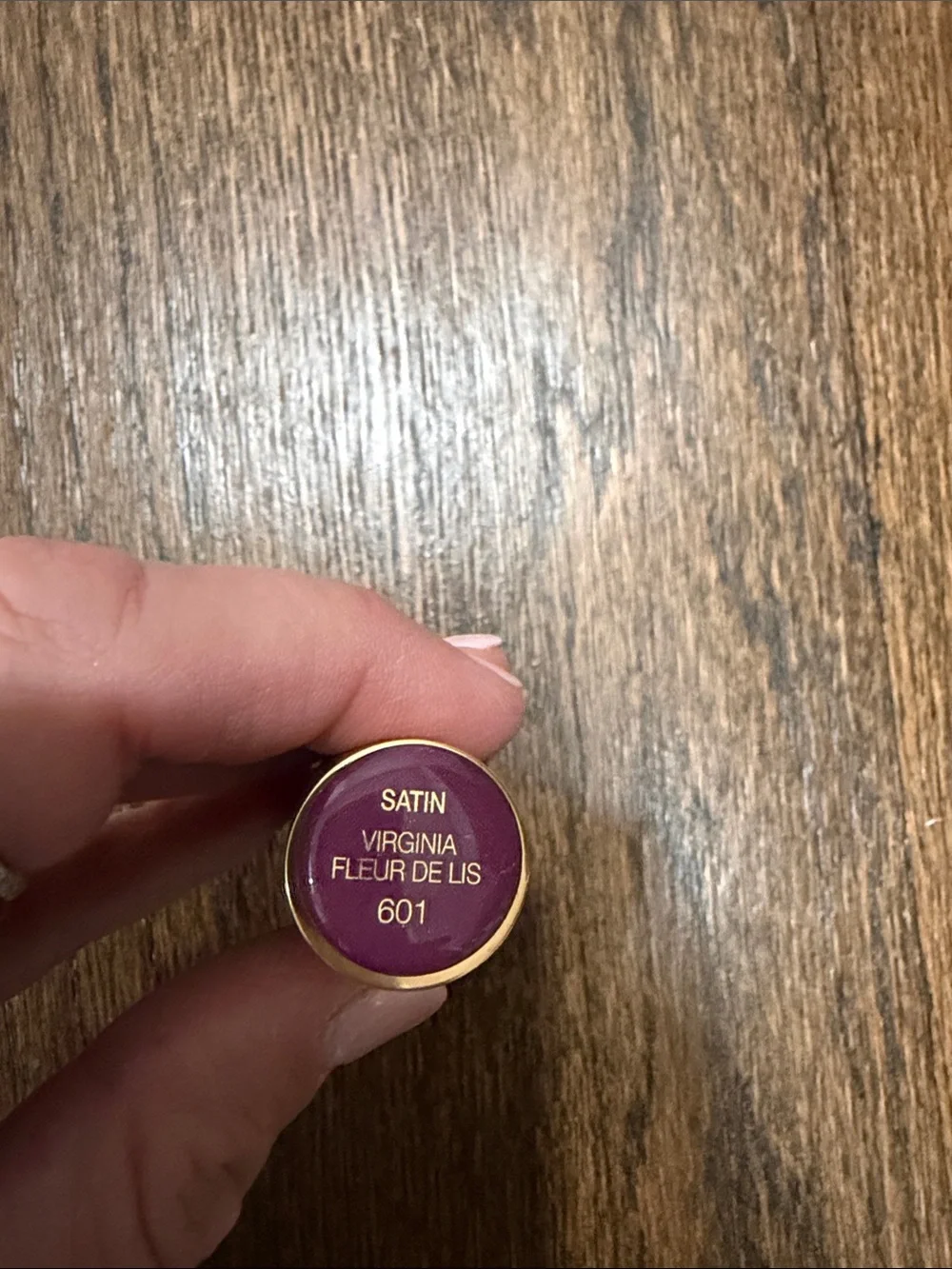 Gucci Satin Lipstick - Virginia Fleur de lis 601- tester